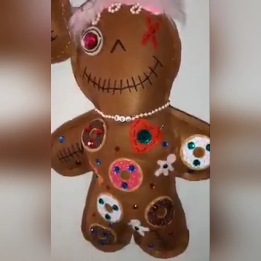 Custom Made Donut Themed Doo Doll approx 15